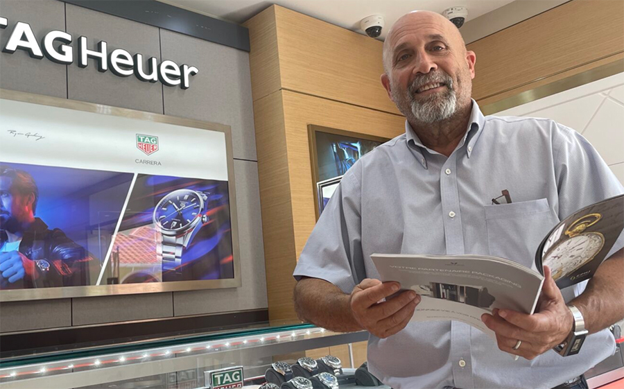 Thomas Ladner, distributeur horloger à Sainte-Lucie - swiss-watch-passport.ch