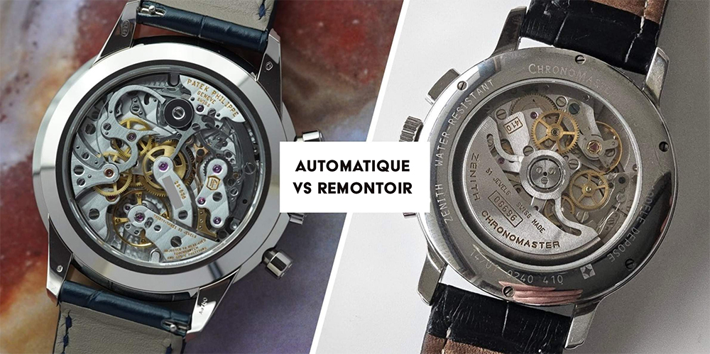 Remontage manuel vs automatique : un comparatif - chrono24.fr
